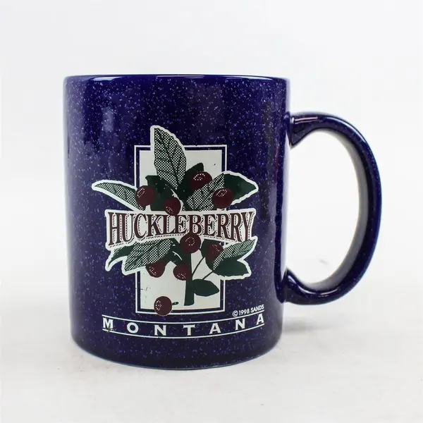 Lot of 2 Seattle & Montana Souvenir Ceramic Coffee Mugs