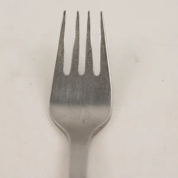 Vintage Lundtofte LUD8 Pattern Stainless Youth Fork Engraved Bear 5.75" Rare HTF