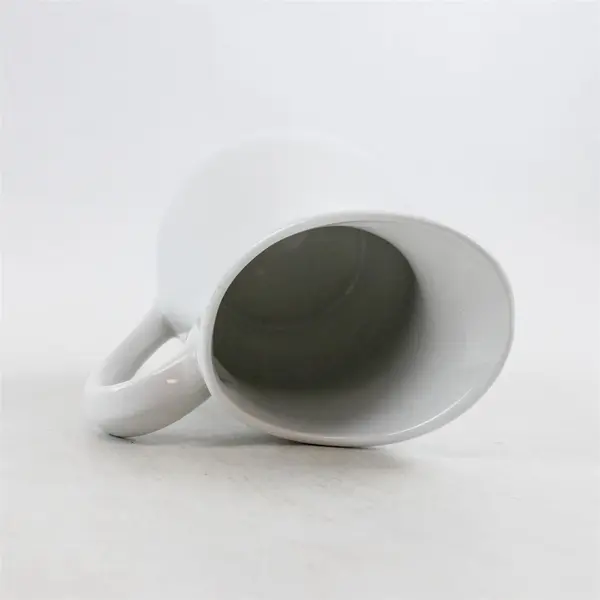 Simple Dining White Creamer Milk Pitcher Small 5" Handle