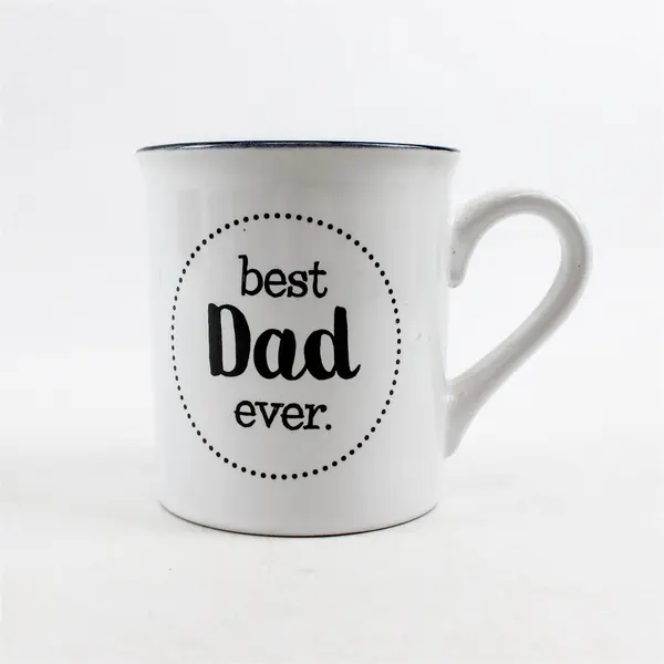 Best Dad Ever White Ceramic Coffee Mug 