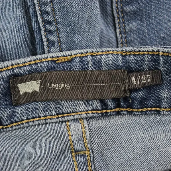 Levi's Women's 4/27 Medium Wash Skinny "Legging" Style Denim Jeans
