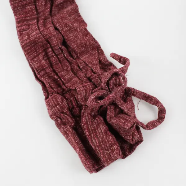 Columbia Women's S Purple Heather Long Sleeve Button Up Drawstring Wrist Blouse