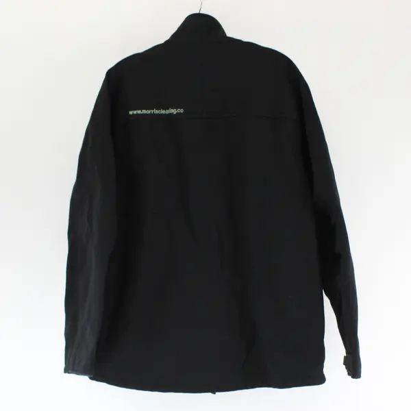 Carhartt Embroidered Branded Black Stand Collar Zip-Up Jacket Men's Medium