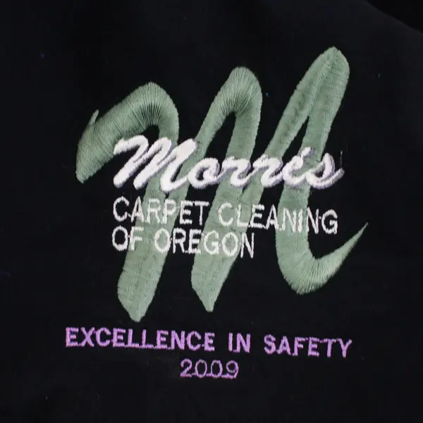 Carhartt Embroidered Branded Black Stand Collar Zip-Up Jacket Men's Medium