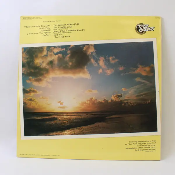  In His Time PRAISE 4 LP 12" Vinyl Record