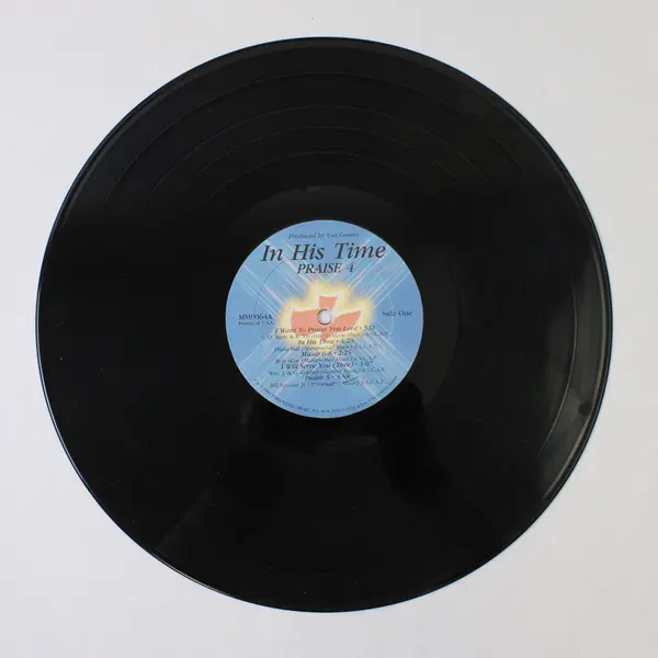  In His Time PRAISE 4 LP 12" Vinyl Record