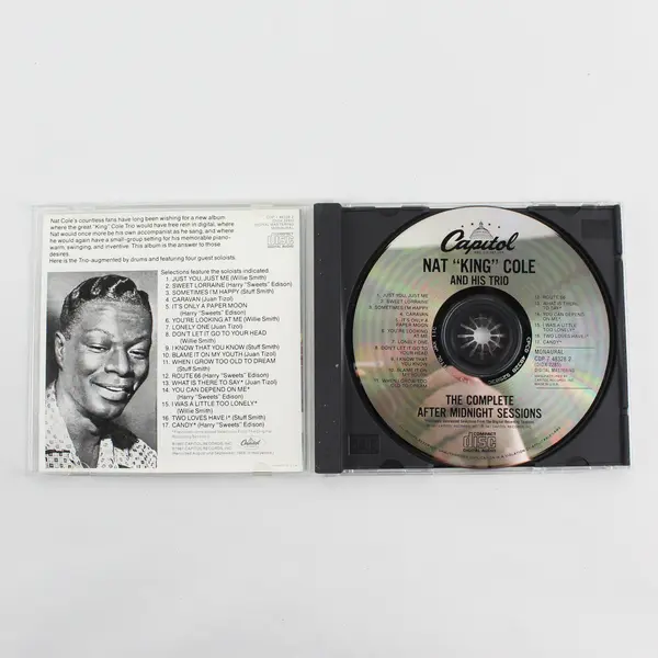The Complete After Midnight Sessions CD, Nat 'King' Cole and His Trio 1987 