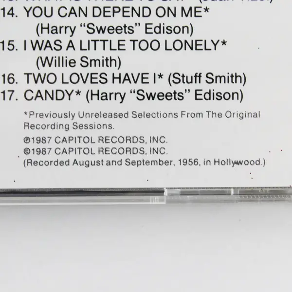 The Complete After Midnight Sessions CD, Nat 'King' Cole and His Trio 1987 