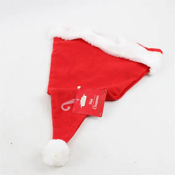 Lot of 3 Christmas Santa Hats & Mini Stocking - New Holiday Decor