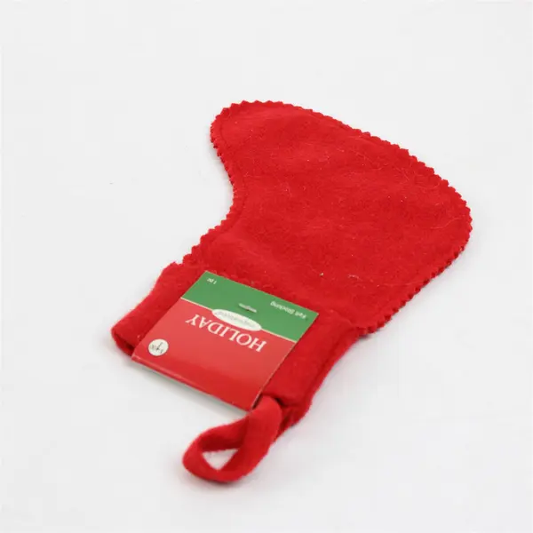 Lot of 3 Christmas Santa Hats & Mini Stocking - New Holiday Decor