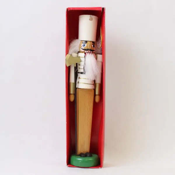 Kurt S. Adler Small Wooden Nutcracker C1185 8.5in Collectible - Used