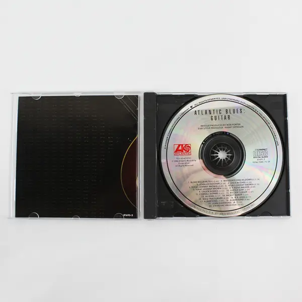 Lot of 2 Atlantic Blues CDs-Chicago and  Guitar, Various 1986