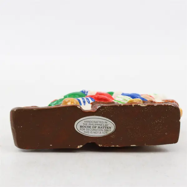 House of Hatten Elves Riding Sled Ornament Christmas Holiday Collectible