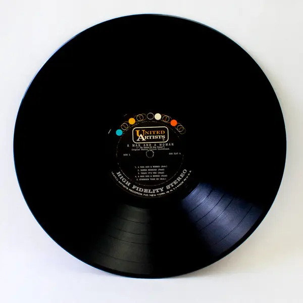 A Man And A Woman Original Motion Picture Soundtrack 12" Vinyl Records