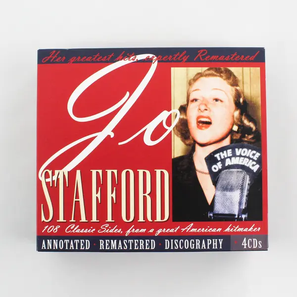 Her Greatest Hits Remastered by Jo Stafford 4-Disc CD Set, 2008 