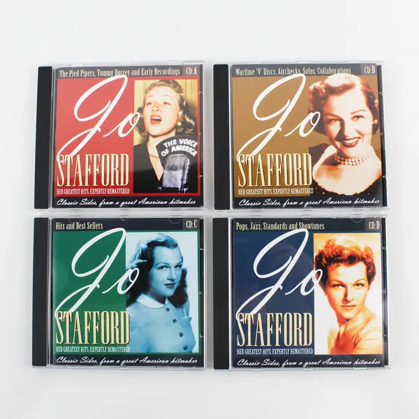 Her Greatest Hits Remastered by Jo Stafford 4-Disc CD Set, 2008 
