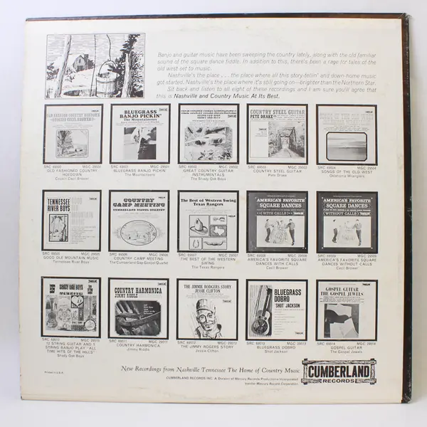 Shady Oak Boys Play All Time Hits 12" Vinyl Record