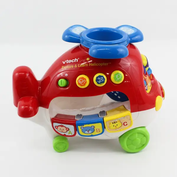 VTech Explore & Learn Helicopter Interactive Toy Numbers Letters Music 