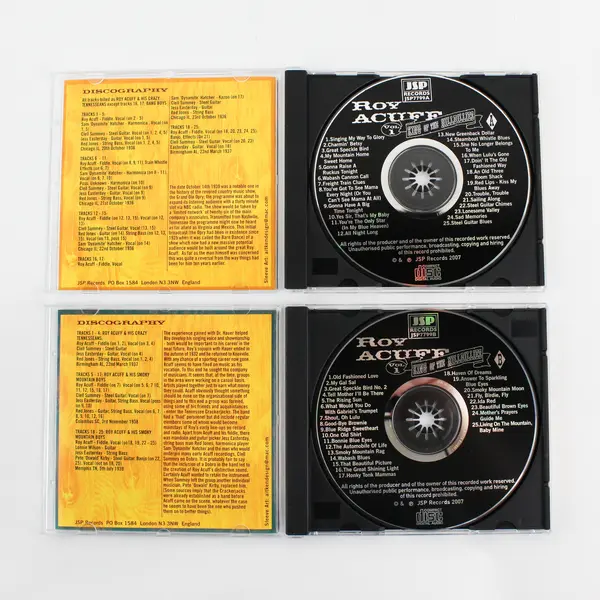 King of the Hillbillies 4-CD Set, Roy Acuff 2008 