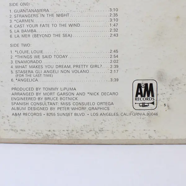 The Sandpipers Guantanamera 12" Vinyl Record