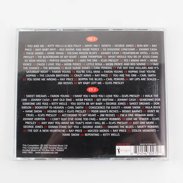 Greatest Country Hits of 1956 CD, Various 2007