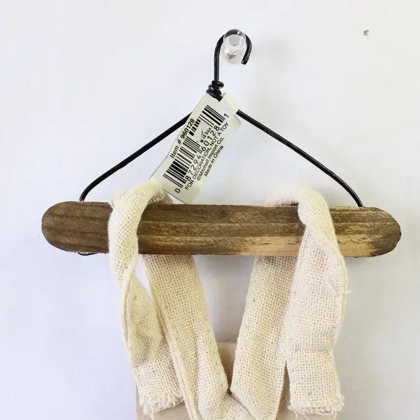 TJ's Christmas Mitchell Import Co. Best Chef Apron w/ Gingerbread Men Hanger