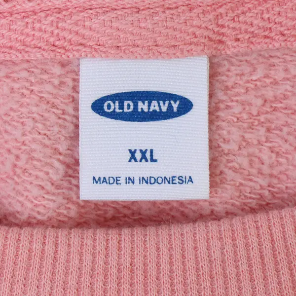Old Navy Infinite Possibility Coral Pink Crew Neck Sweatshirt Women's XXL