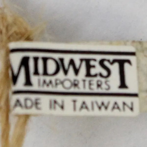 Lot of 2 Midwest Import Co Father Christmas Ornaments New Holiday Decor