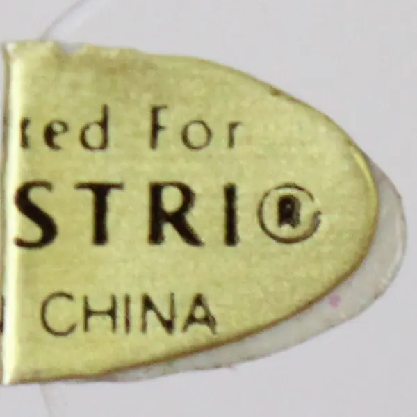 Silvestri The Wonder of Christmas Red & White Glitter Candy Ornament