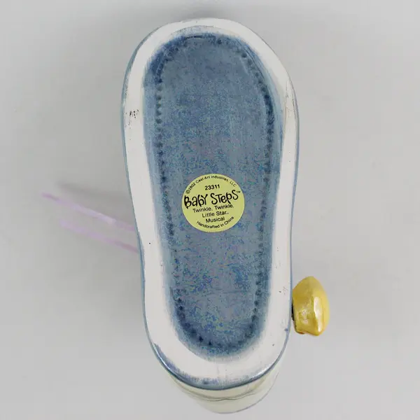 2002 Cast Baby Steps Musical Baby Shoe Twinkle Twinkle Little Star 