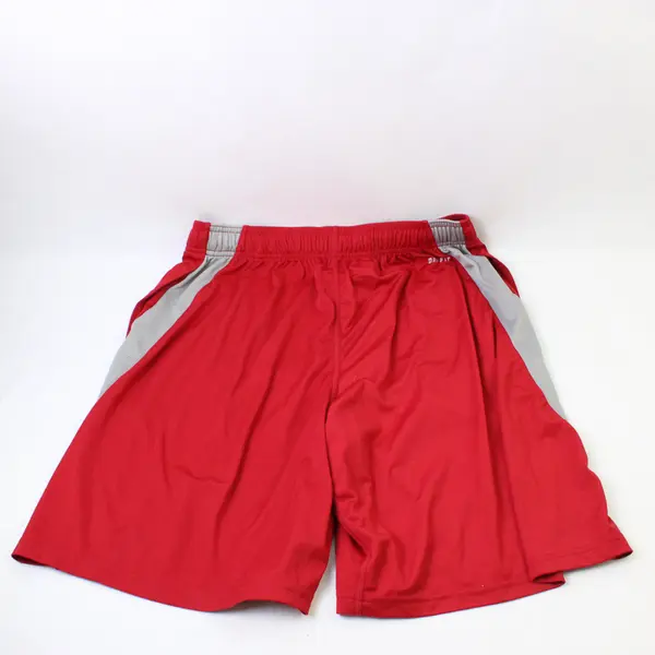 Nike Dri-Fit Red and Gray Basketball Shorts Men's XL