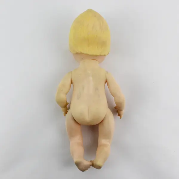 Vintage 1977 Hallmark Cards 12” Plastic Baby Doll Blue Eyes & Blonde Hair 