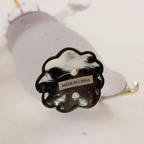 Department 56 Acrylic Frosted Snowman Ice Skating Figurine #44635 New