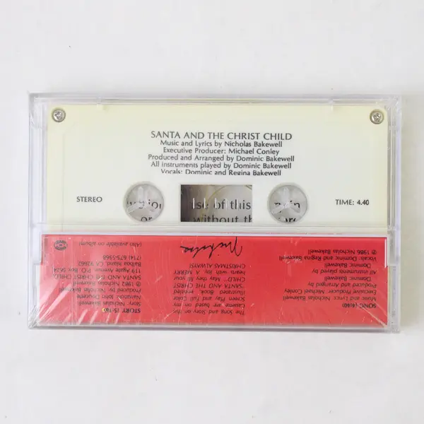 Santa and the Christ Child - Nicholas Bakewell 1986 Cassette Tape Sealed
