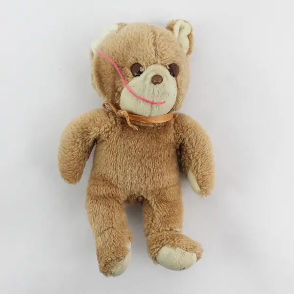 Vintage Knickerbocker 9"  Tan Bean Bag Teddy Bear