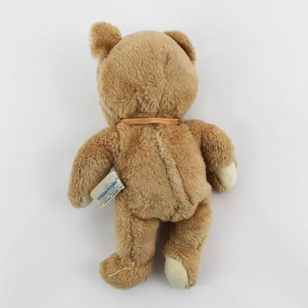 Vintage Knickerbocker 9"  Tan Bean Bag Teddy Bear