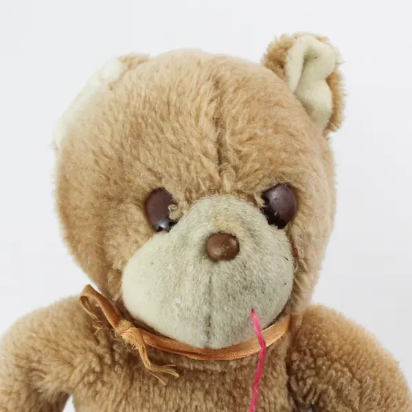 Vintage Knickerbocker 9"  Tan Bean Bag Teddy Bear