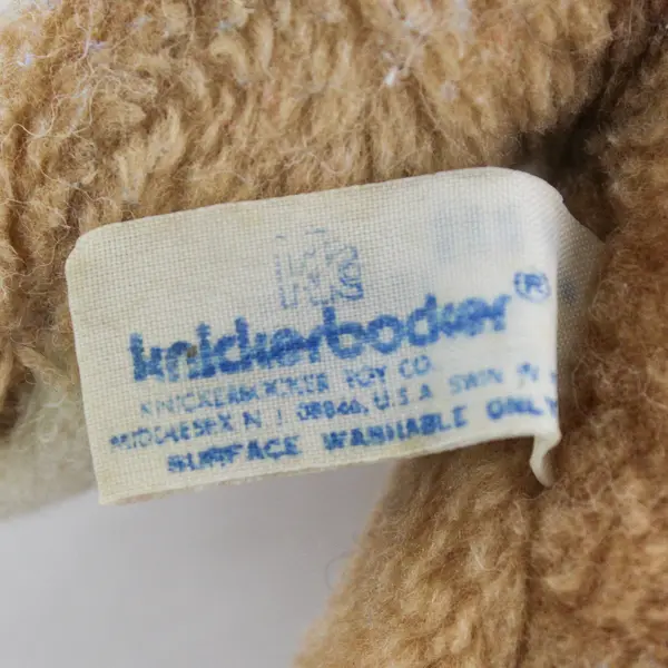Vintage Knickerbocker 9"  Tan Bean Bag Teddy Bear