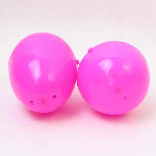 Lot 22 Assorted Fillable Easter Plastic Eggs, Pink Shades