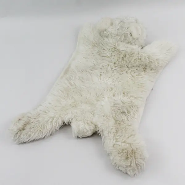 Vintage Zippered Polar Bear Child's Pajama Bag 18"