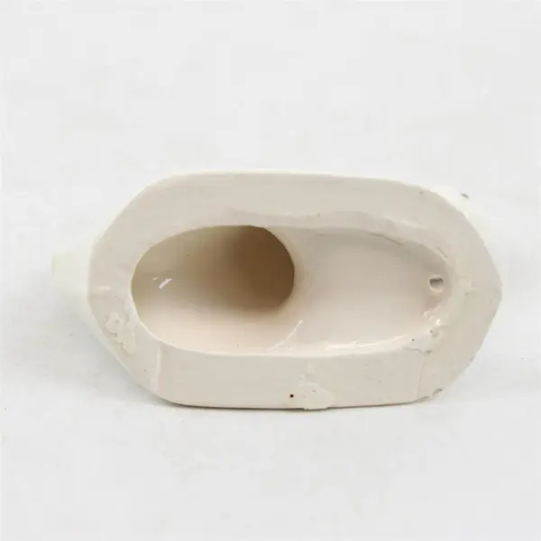 Set of 2 White Ceramic Goose Wall Hooks Farmhouse Kitchen Bathroom