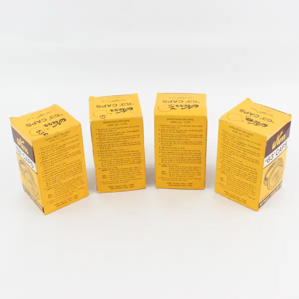 4 Dozen Kerr 63  Caps Canning Jar Lids And Rings