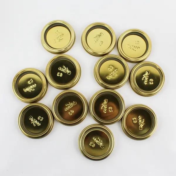 4 Dozen Kerr 63  Caps Canning Jar Lids And Rings