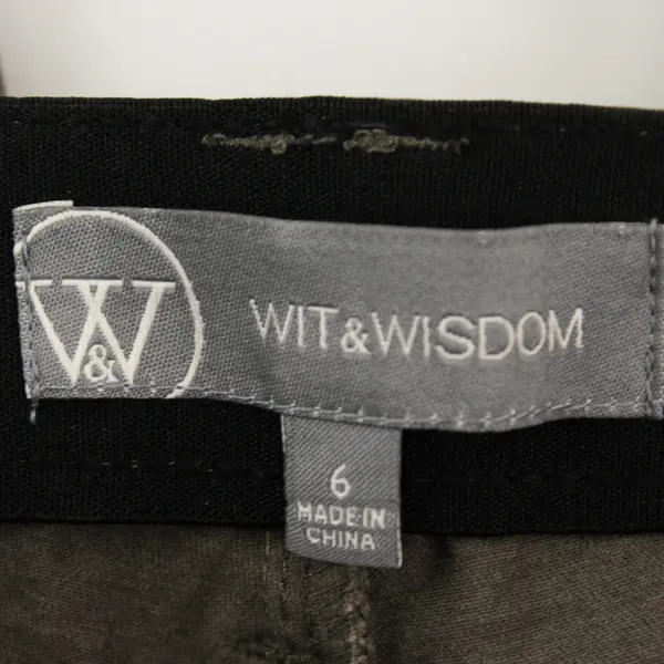 Wit & Wisdom Taupe Skinny Jeans Women's Size 6