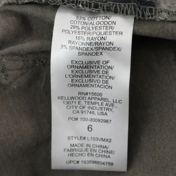 Wit & Wisdom Taupe Skinny Jeans Women's Size 6