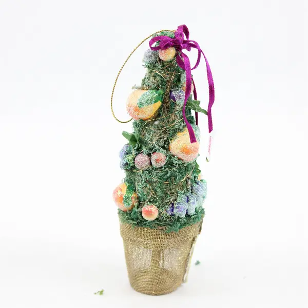 1997 Roman Holiday Traditions Miracle of the Fruit Tree Ornament New