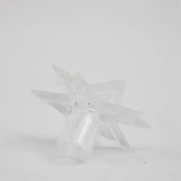 Mixed Lot of 25 Iridescent Mini Ornaments + 7 Star Light Covers 