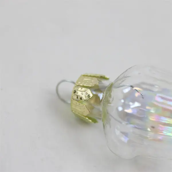 Mixed Lot of 25 Iridescent Mini Ornaments + 7 Star Light Covers 