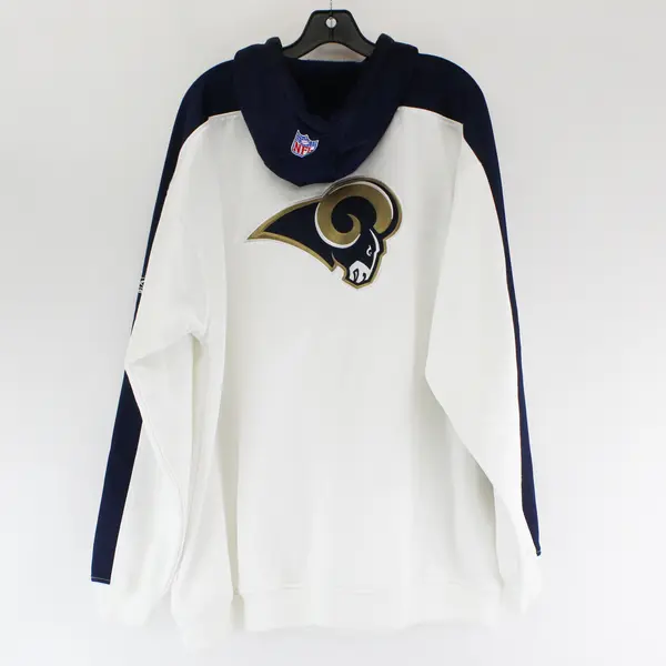 Reebok Los Angeles Rams Football Hoodie Men's Size XL
