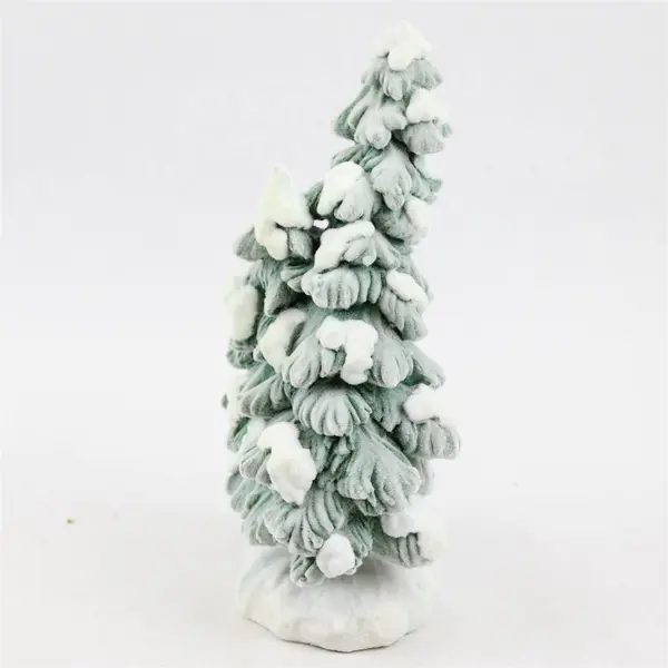 Possible Dreams Flocked Bent Tree 8in Figurine Christmas